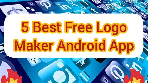 5 Best Free Logo Maker App For Android YouTube