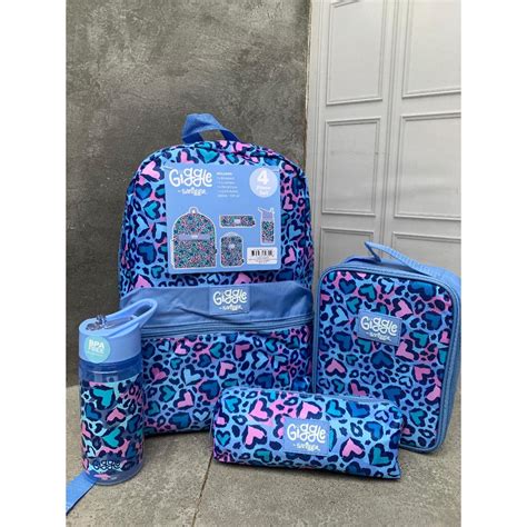 Jual SMIGGLE GIGGLE IV SET BACKPACK MACAN SET TAS RANSEL SMIGGLE