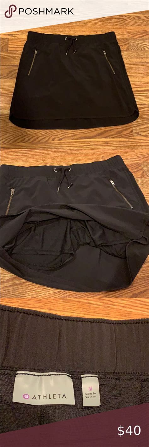 Athleta Micro Stretch In Skort Black