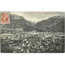 Carte postale ancienne Suisse INTERLAKEN Mônch und Jungfrau 1908