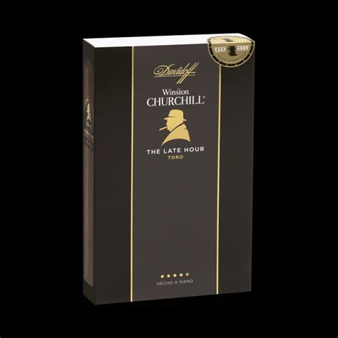 Davidoff Winston Churchill Late Hour Toro 6x54 4 Pack