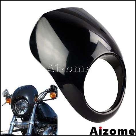 Motorcycle Headlight Fairing Headlamp Mask Visor For