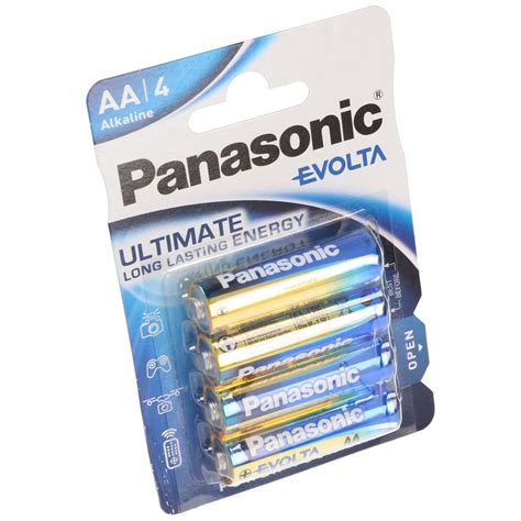 Panasonic Evolta Batteria Monouso Stilo AA Alcalino Leroy Merlin