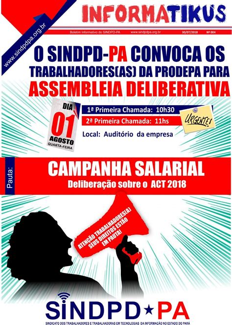 Valorizando o profissional de TI no Pará ASSEMBLEIA DOS TRABALHADORES