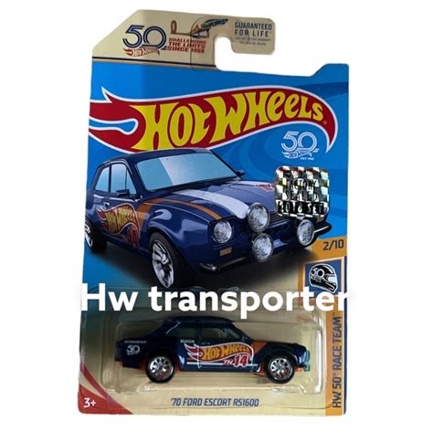 Hot Wheels Ford Escort Super Treasure Hunt Factory Sealead Shopee Singapore