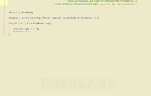 Ciclo For Javascript Serie Numerica Triangular Tutorias Co