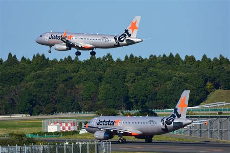 ジェットスター・ジャパン Airbus A320 Ja01jj 成田国際空港 航空フォト By パンダさん 撮影2014年10月28日