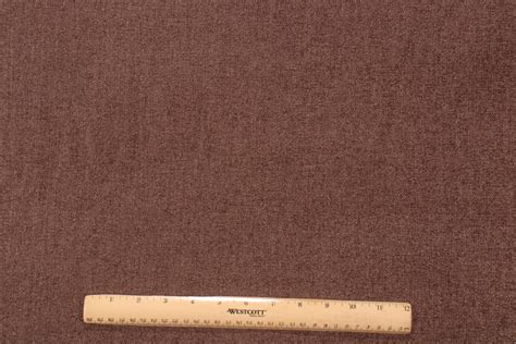 Solid Chenille Woven Upholstery Fabric In Moleskin