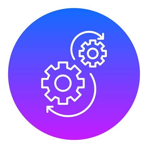 Premium Vector Automation Icon