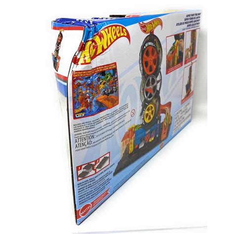 Hot Wheels City Super Twist Tire Shop Playset Contemporary Manufacture