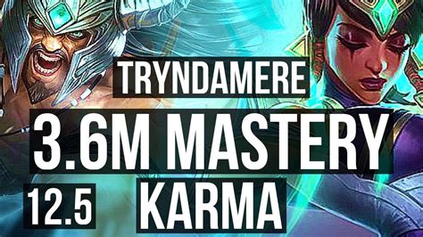 TRYNDA Vs KARMA TOP 3 6M Mastery 3 1 11 700 Games NA Master