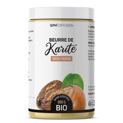 Beurre de Karité BIO Pot de 400 grammes 100 vierge France