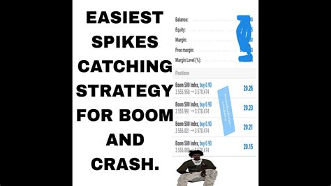 Easiest Spikes Catching Strategy For Boom And Crash Youtube