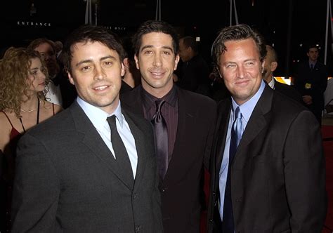 Are 'Friends' Co-Stars Matthew Perry, Matt LeBlanc, And David Schwimmer ...