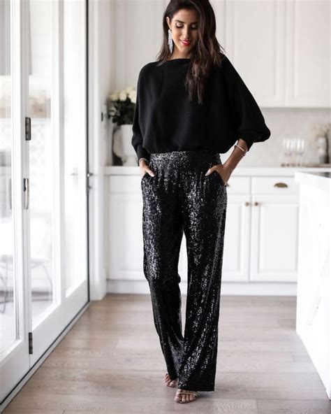 Pantalones De Lentejuelas Perfectos Para Looks De Fiesta Diferentes