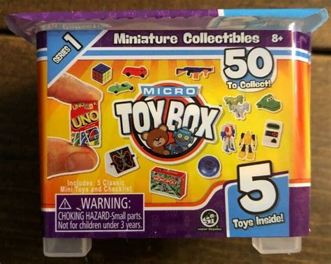 World S Smallest Micro Toy Box Series Finish Your Set Ebay