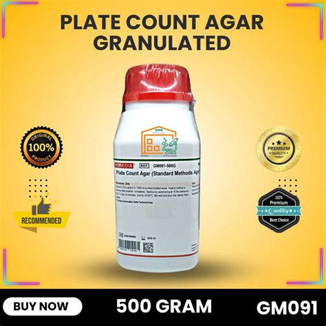 Jual Plate Count Agar Standard Method Agar Granulated Gram