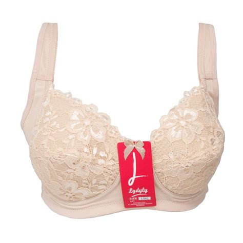 Jual Lidily Lydyly Bra Brukat Renda Cup B Tanpa Kawat Tanpa Busa Wanita