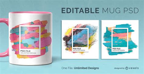 Mug PSD T Shirt Designs & Mockup Templates