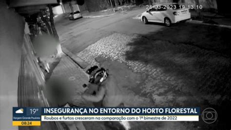 Vídeo Assaltos e furtos se tornaram frequentes no entorno do Horto