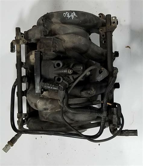 Used 2000 2002 Jaguar S Type 40l V8 Intake Manifold Assembly With Fuel Rail Inj For Sale