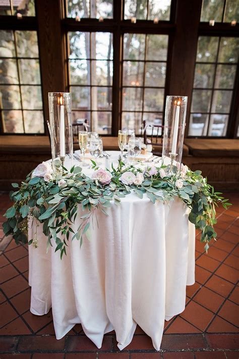 20 Wedding Sweetheart Table Ideas For Every Season Oh The Wedding Day