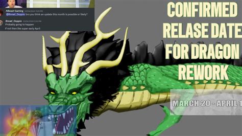 Blox Fruits Update 23 Dragon Rework Release Date Confirmed Massive