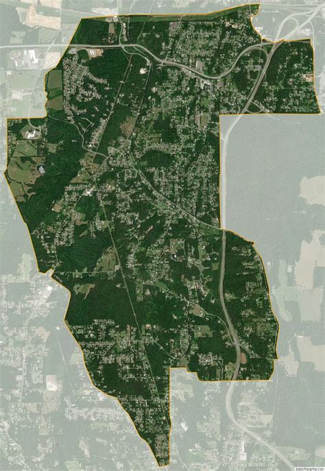 Map of Fairview CDP, Georgia - Thong Thai Real