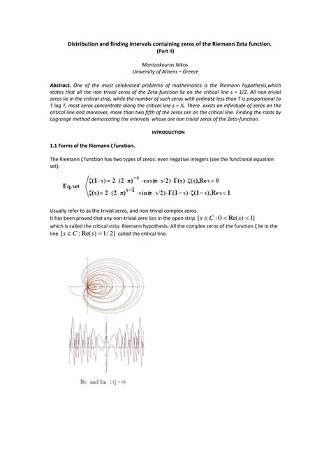 Solution Hypothesis Riemann Part Ii Studypool