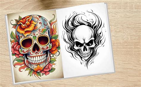 Skull Tattoo Design Book 100 Exclusive Designs For Real Tattoos