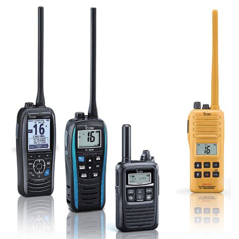 Icom Ic M Euro Handheld Vhf Marine Radio