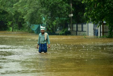 Heavy Rains Lash Kerala Nine Dead Landslides In Kottayam Idukki