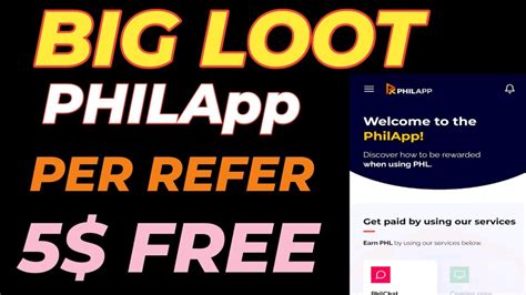 PHILApp Big Loot Per Refer 5 Reward Free How To KYC PHILApp