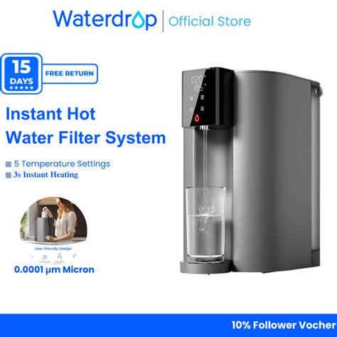 Waterdrop S Instant Hot RO Dispenser Pure Hot Water In Seconds