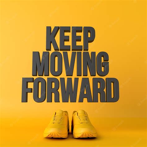 Premium Photo Keep Moving Forward Motivational Workout Fitness Phrase