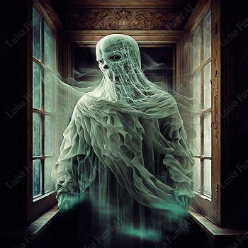 Creepy Ghost Luisa Fumi Digital Art Gameover S Atelier