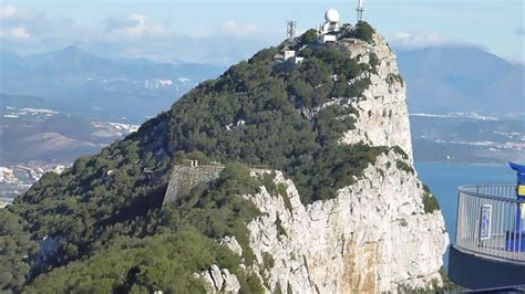 On Top Of The Rock Of Gibraltar Youtube