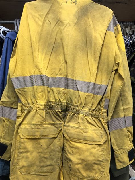 Wild Fire Nomex Fire Resistant Coverall Yellow High Vis Central