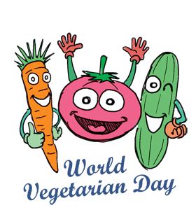 World Vegetarian Day in the US - Tuesday, October 1, 2024