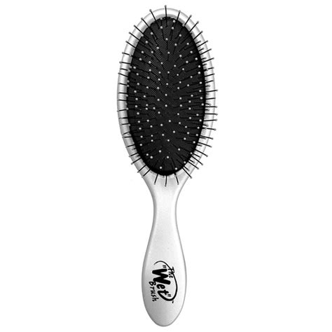 Wet Brush Pro Metallic Silver Hair Brush Tofembeauty