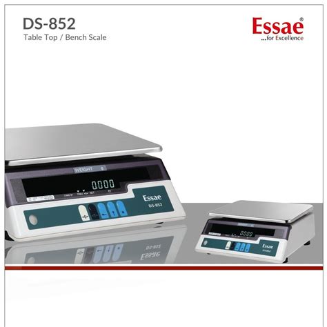 Mild Steel Essae Ds Table Top Bench Scale At Rs Piece In