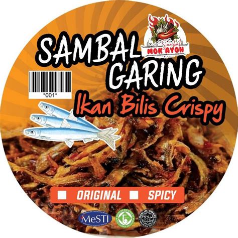 Sambal Garing Ikan Bilis Crispy Shopee Malaysia