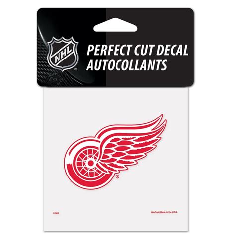 Pin on Detroit Red WIngs Decals