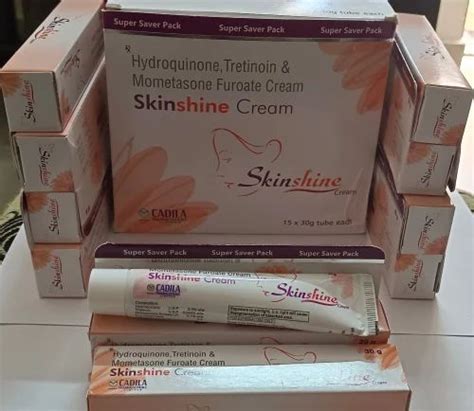 Skinshine Cream 30mg, For Personal, Packaging Size: 30 Gm In 1 Tube at ...