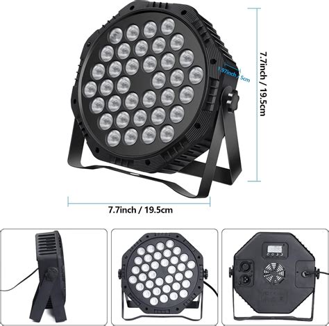 Luces Led Para Latas Luces De Escenario Rgb Modos Luces De Dj