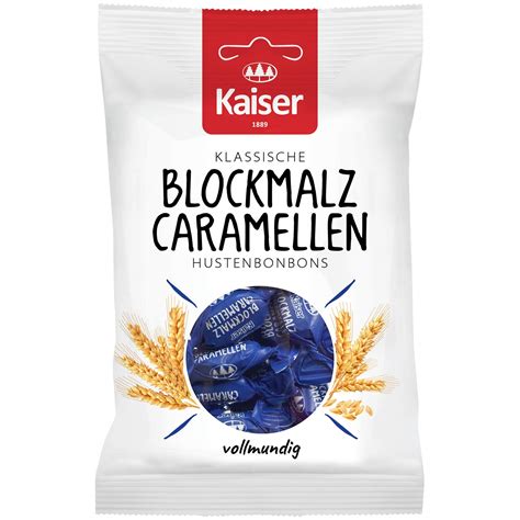 Kaiser Blockmalz Caramellen 100g Online Kaufen Im World Of Sweets Shop