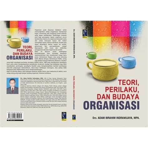 Jual Teori Perilaku Dan Budaya Organisasi Adam Ibrahim Indrawijaya Di