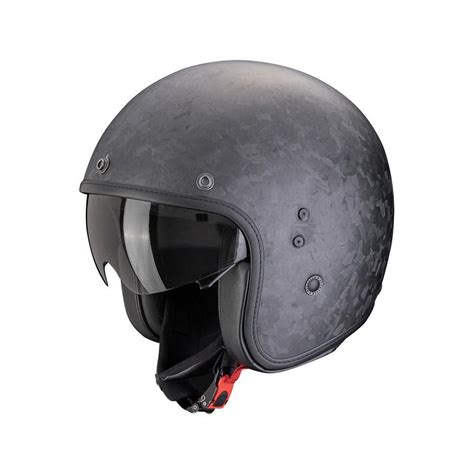 Casque Jet Moto Scorpion Belfast Evo Carbon Onyx