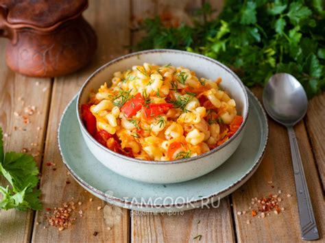 Макароны с овощами в мультиварке — рецепт с фото пошагово
