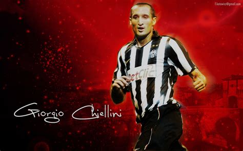 Italian Juventus Fc Giorgio Chiellini Soccer Wallpaper